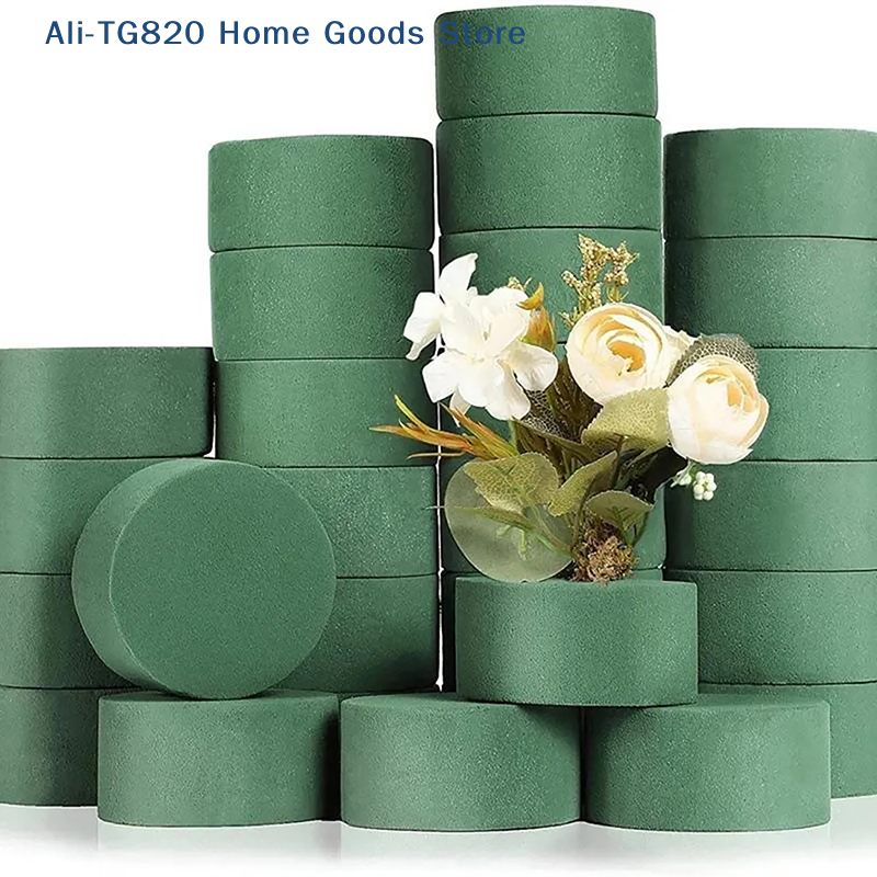 Floral Foam Oasis - [TG820]Floral Mud Foam Cylinders Oasis Wet