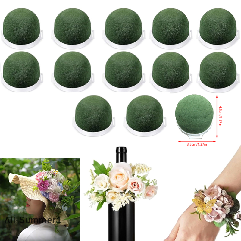 Floral Foam Oasis - 【E】1/12 Pcs Mini Floral Foam Holder,