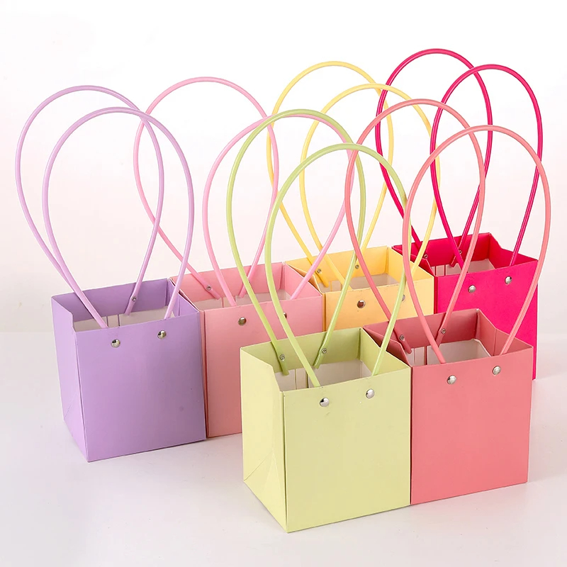 Kraft Flower Gift Bags Portabl - Florist Supply House reseña y precio
