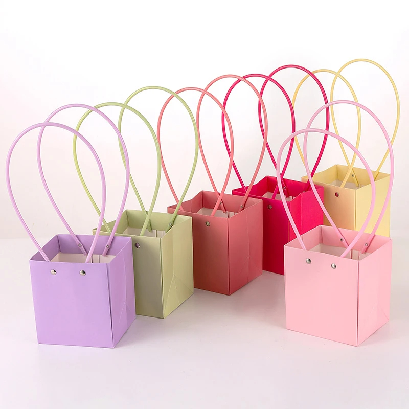 Kraft Flower Gift Bags Portabl - Florist Supply House reseña y precio