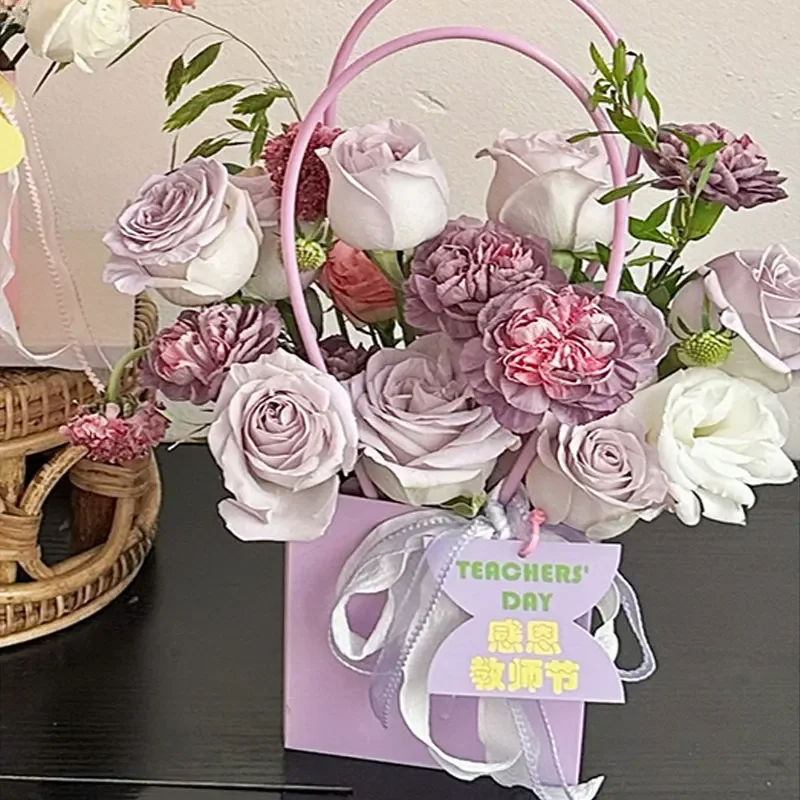 Kraft Flower Gift Bags Portabl - Florist Supply House reseña y precio