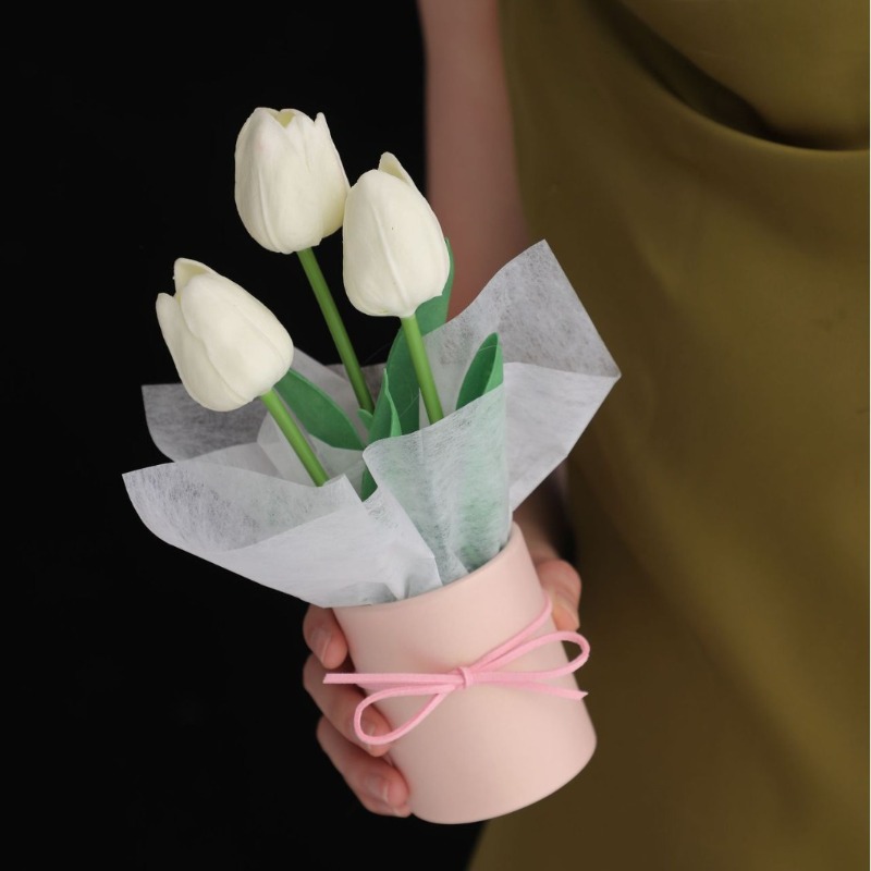 Tulip Flower Box Handmade Croc - Florist Supply Buckets reseña y precio