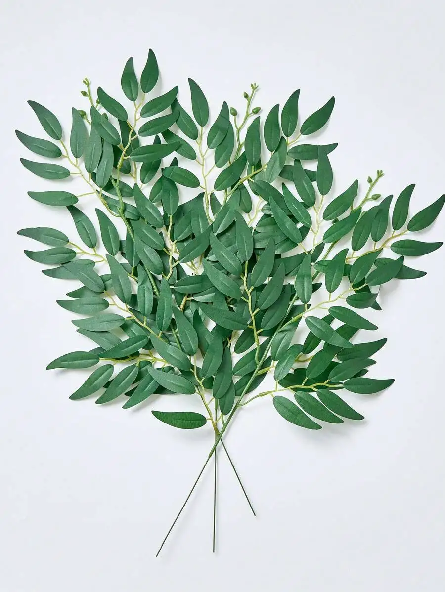 5/10pcs Artificial Italian Rus - Ruscus Stem Faux reseña y precio