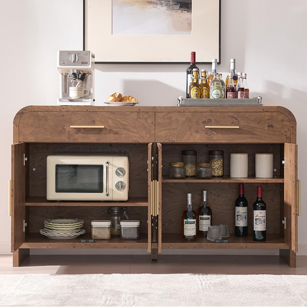 Sideboard Buffet Cabinet with  - B & J Florist Supply Linwood reseña y precio