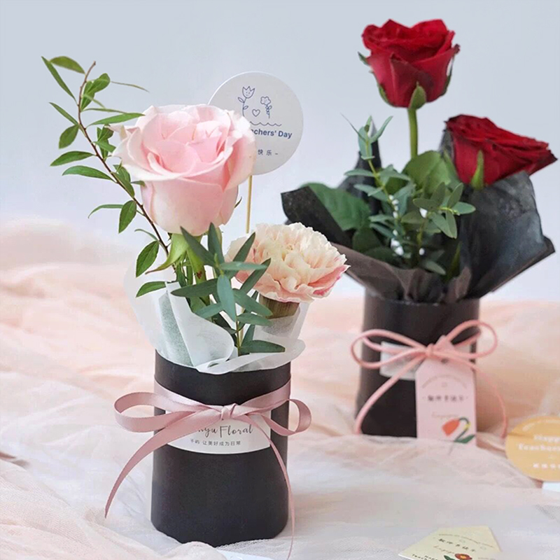 4pcs Mini Round Flower Box Gif - Florist Supply House reseña y precio