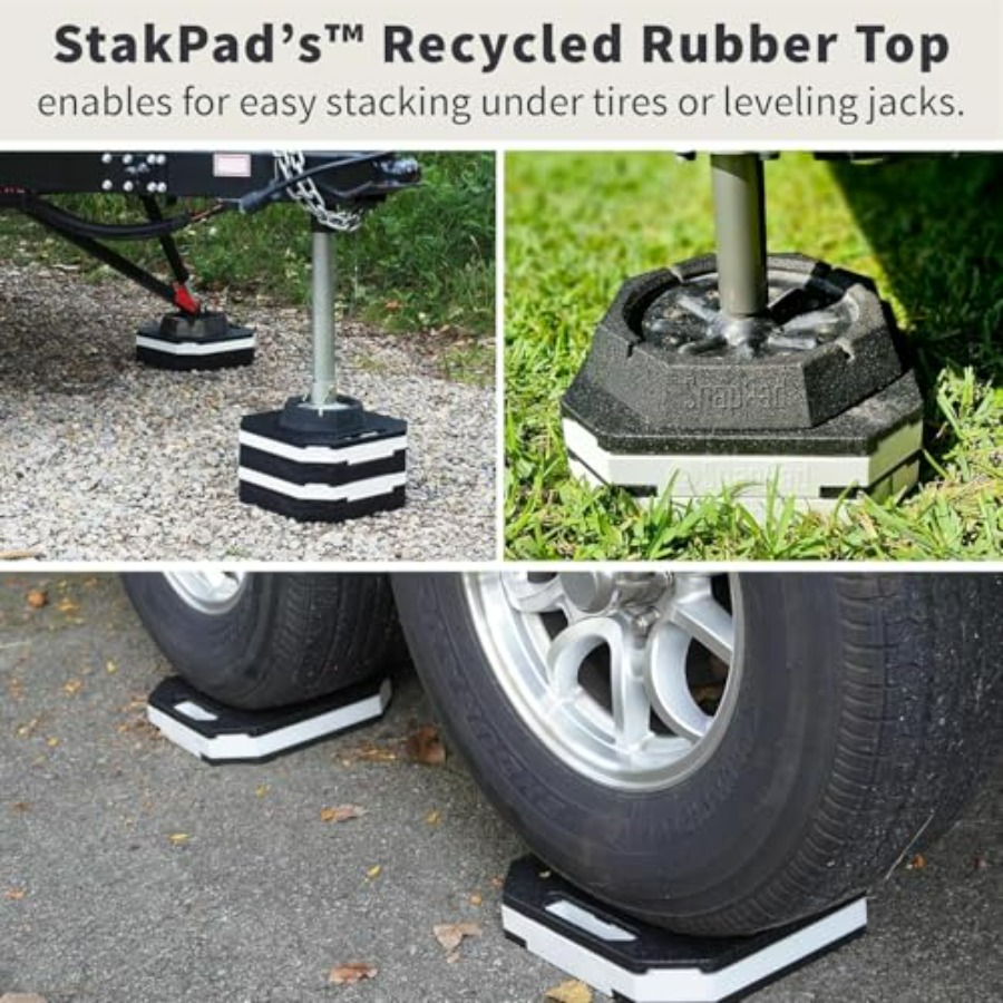 StakPad RV Leveling Blocks Pre - B & J Florist Supply Linwood reseña y precio