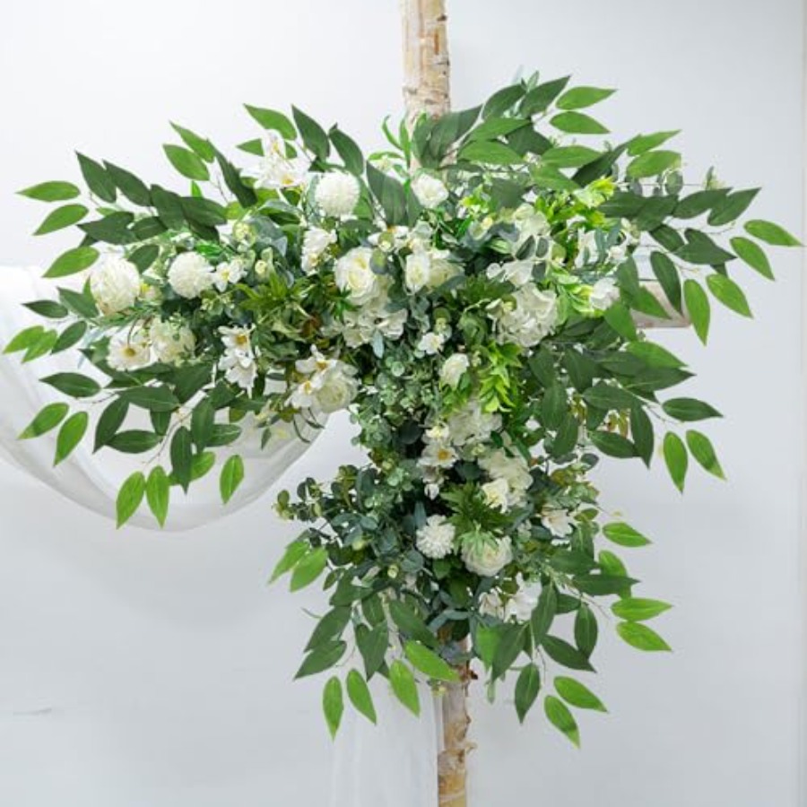 Artificial Italian Ruscus Gree - Ruscus Stem Faux reseña y precio