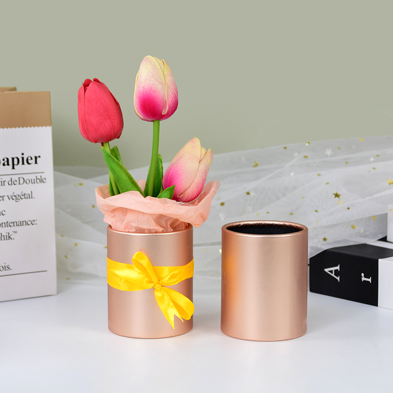 4pcs Mini Round Flower Box Gif - Florist Supply Buckets reseña y precio