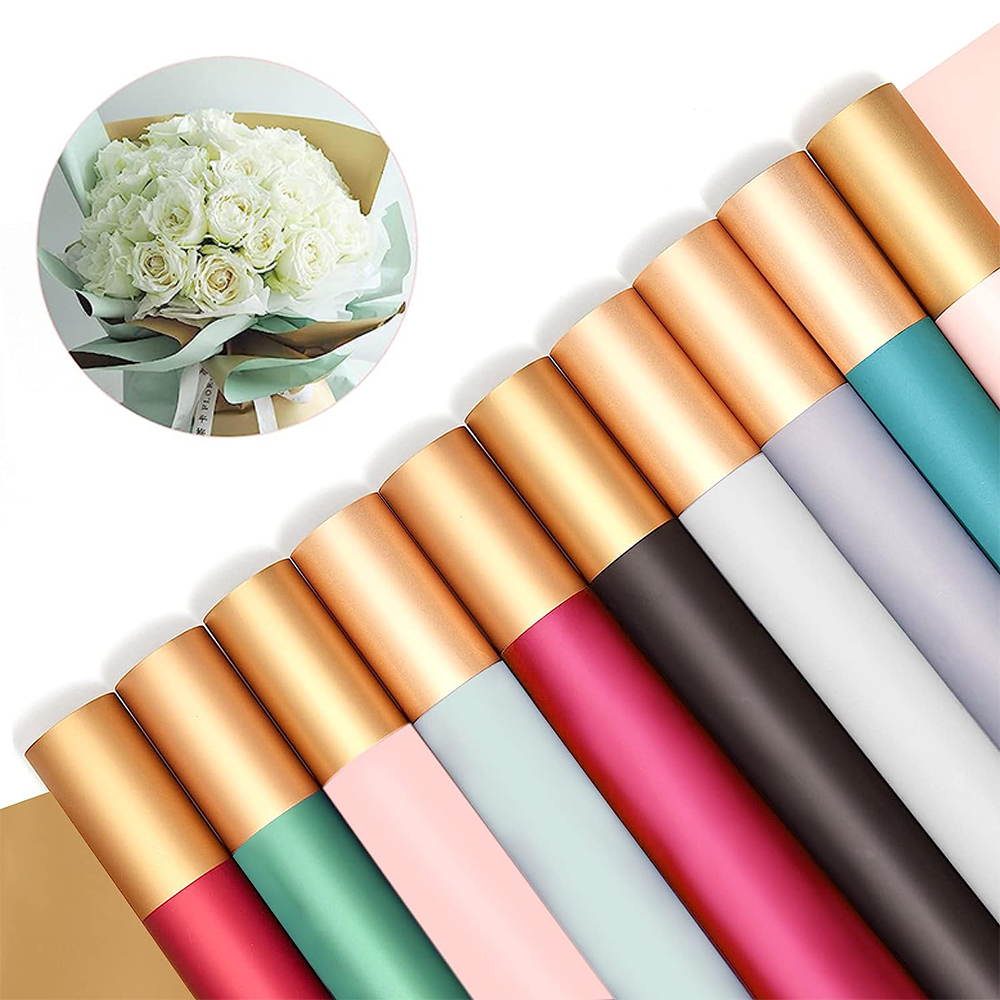 Colors Bouquet Gold Edge Doubl - Florist Supply House reseña y precio