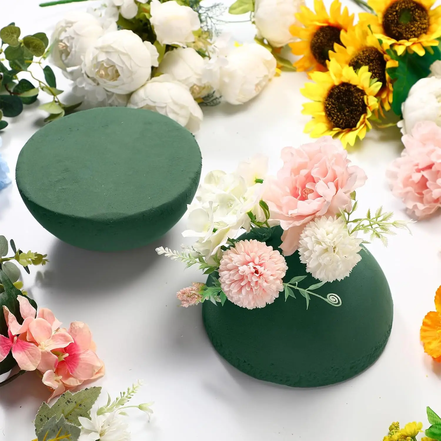 Green Floral Foam Half Ball Gr - Floral Foam Oasis reseña y precio