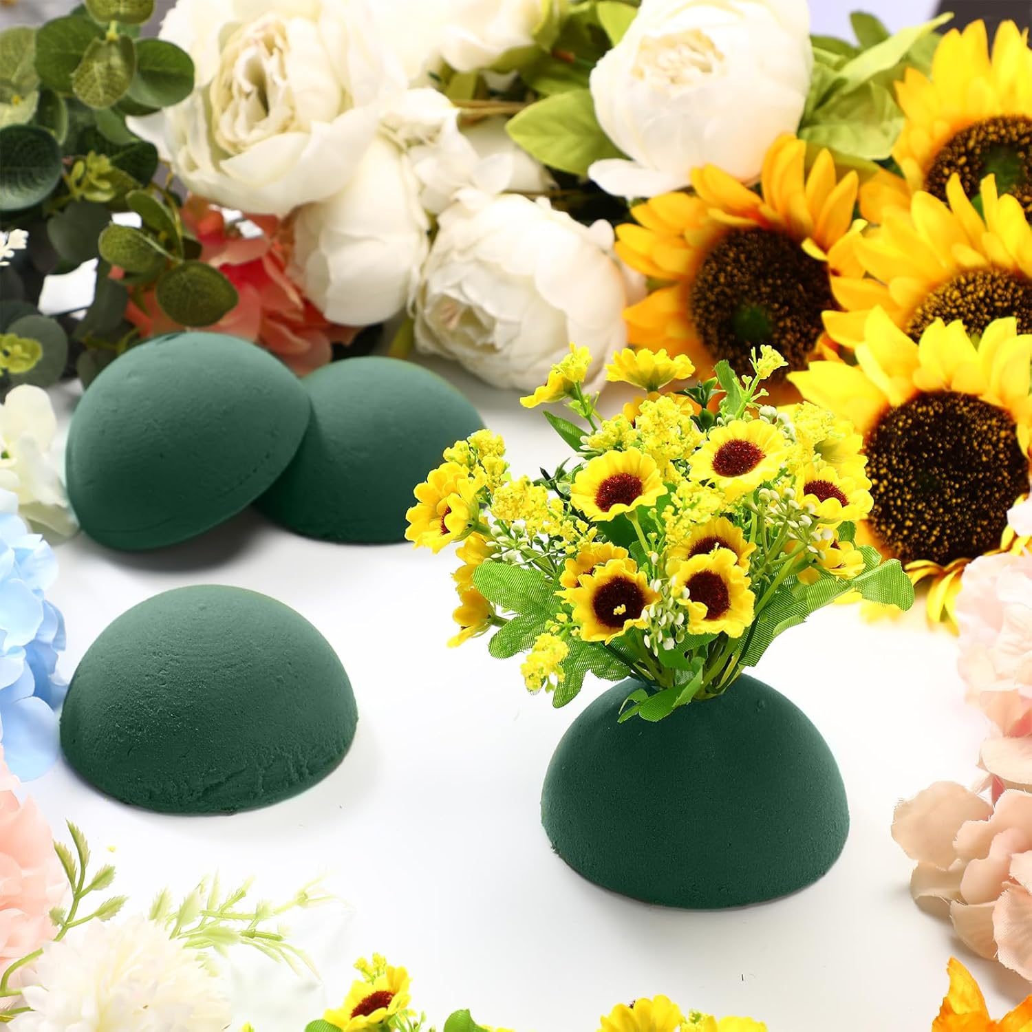 Green Floral Foam Half Ball Gr - Floral Foam Oasis reseña y precio