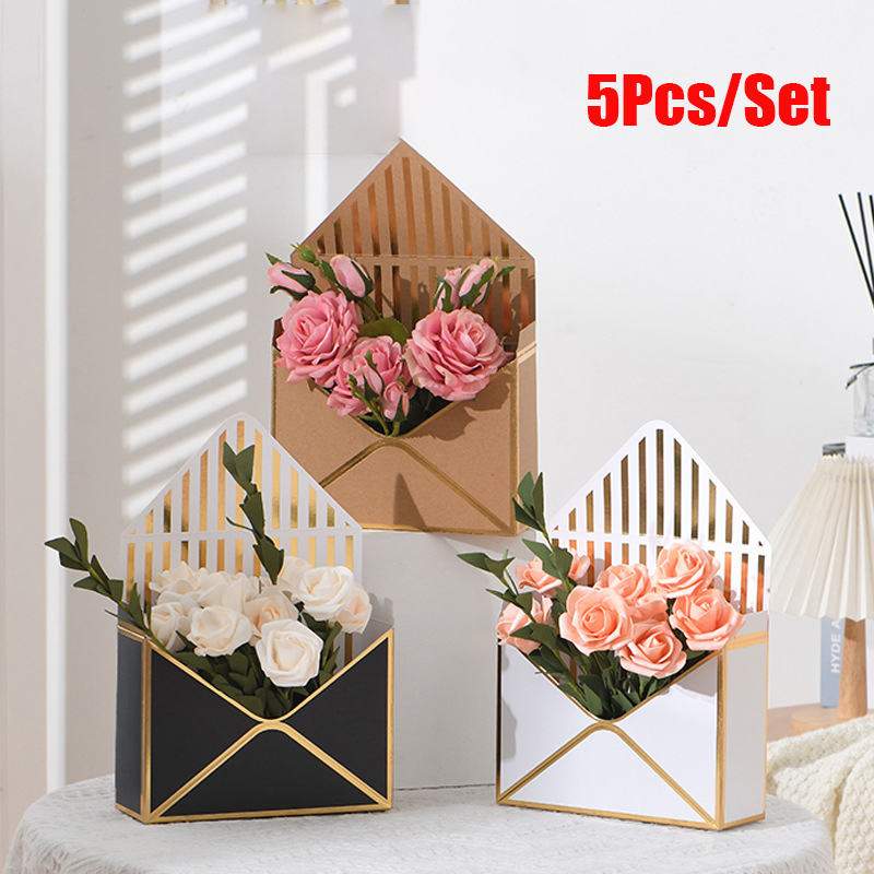 5Pcs Creative Envelope Flower  - Florist Supply House reseña y precio
