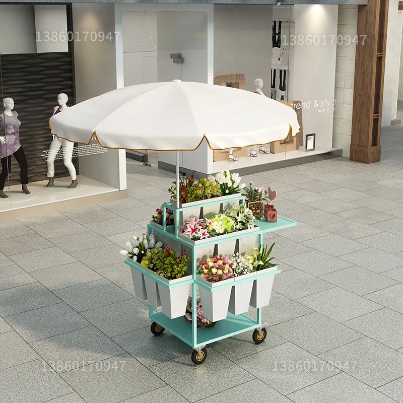 Stall selling flowers Flower t - Florist Supply Buckets reseña y precio