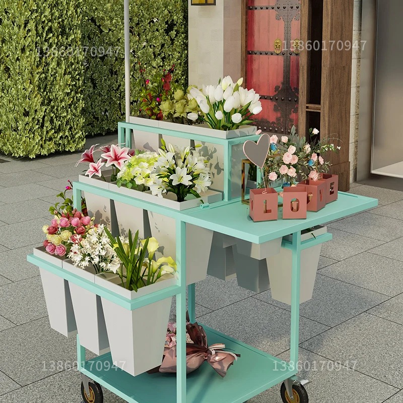 Stall selling flowers Flower t - Florist Supply Buckets reseña y precio