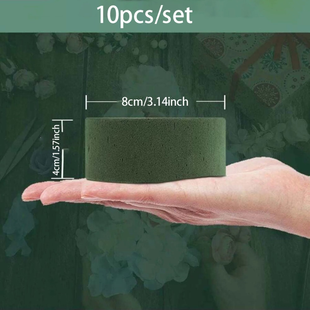 Green Floral Foam, 10PCS Round - Floral Foam Oasis reseña y precio