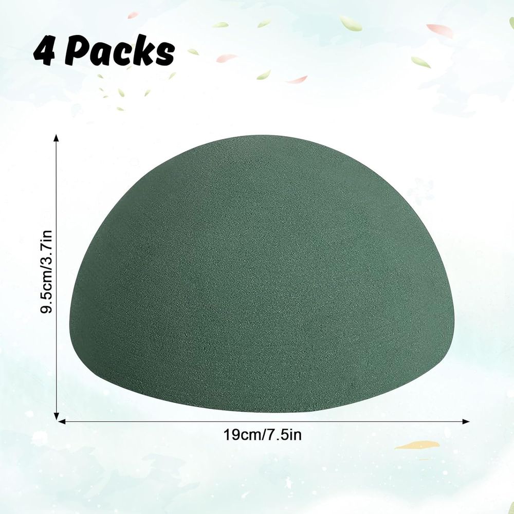 4 Pack Round Floral Foam Balls - Floral Foam Oasis reseña y precio