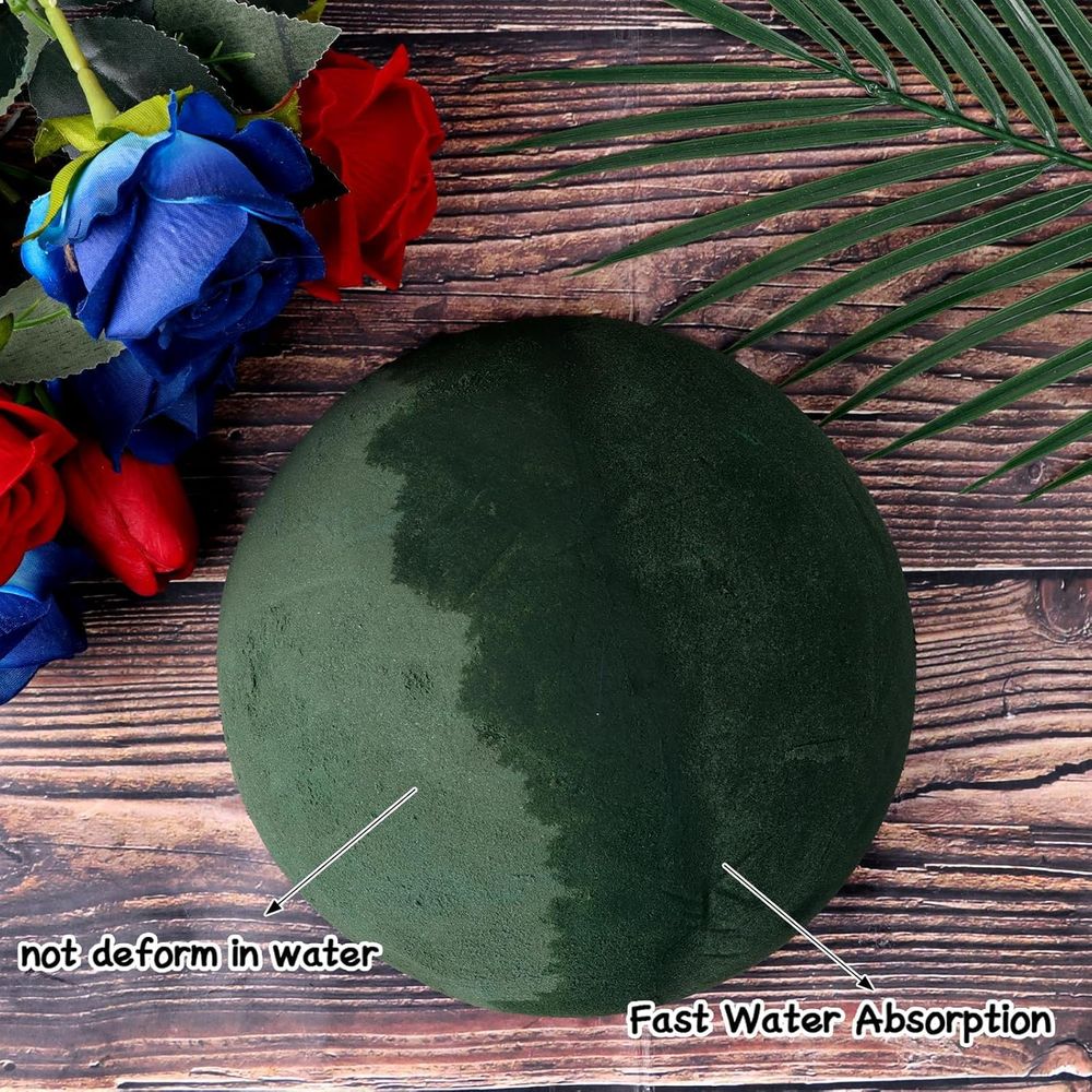 4 Pack Round Floral Foam Balls - Floral Foam Oasis reseña y precio