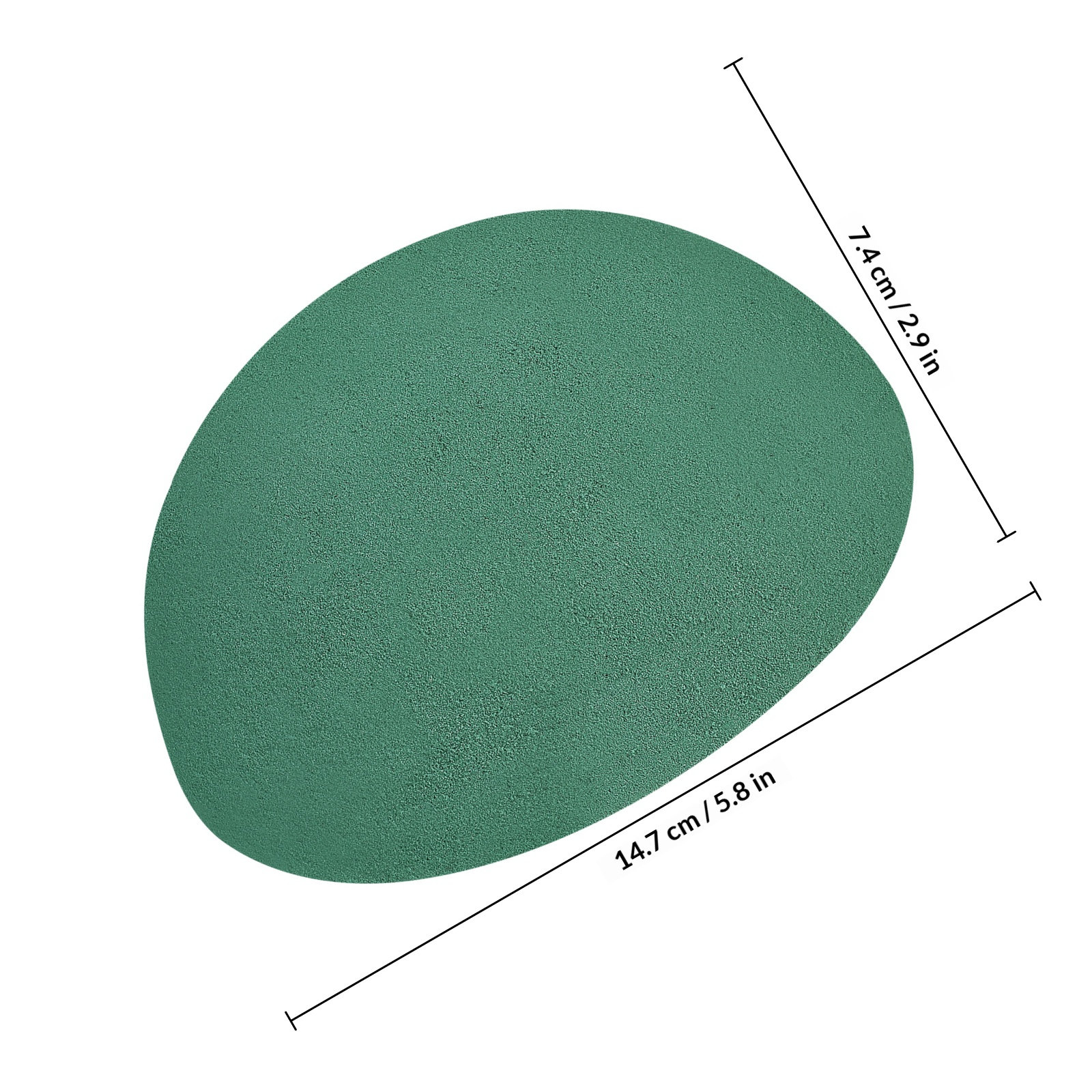 2Pcs Green Half Round Floral D - Floral Foam Oasis reseña y precio
